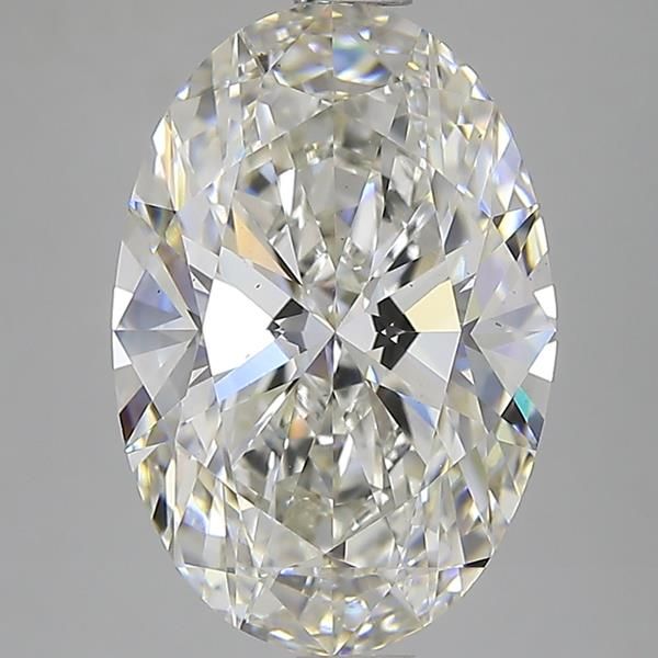 8.00 Carat G-VS2 Oval Lab Diamond