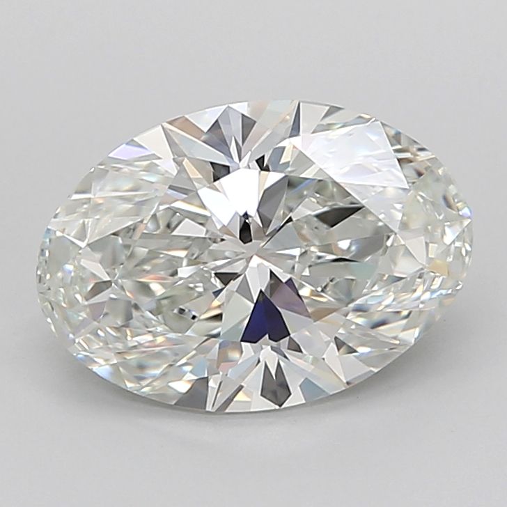 5.03 Carat F-SI1 Oval Lab Diamond