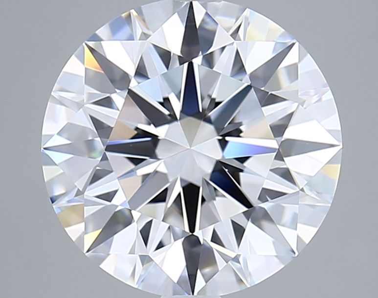 4.03 Carat D-VVS2 Round Lab Diamond