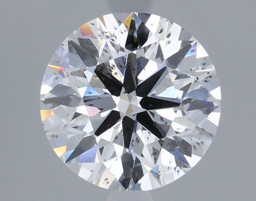 3 Carat D-SI2 Round Lab Diamond