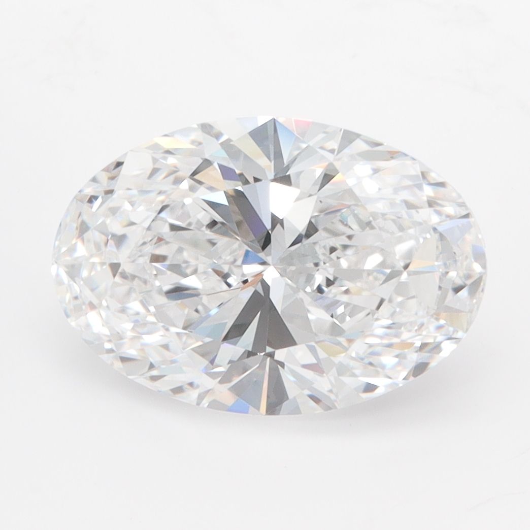 3.07 Carat D-VVS1 Oval Lab Diamond