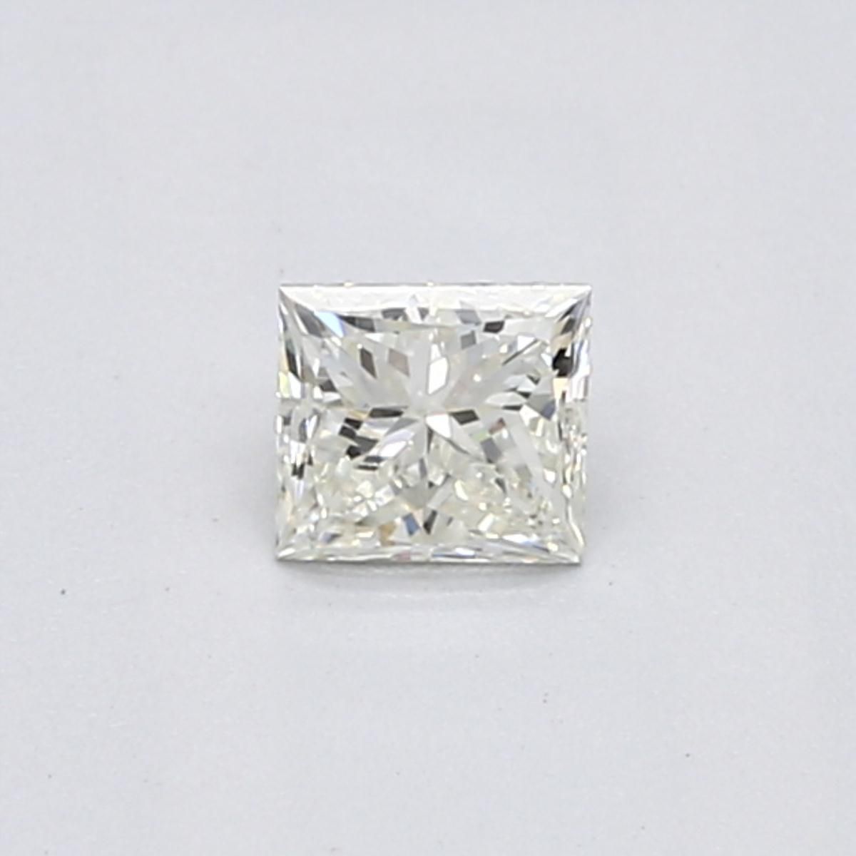 0.34 Carat K-VVS2 Princess Cut Diamond