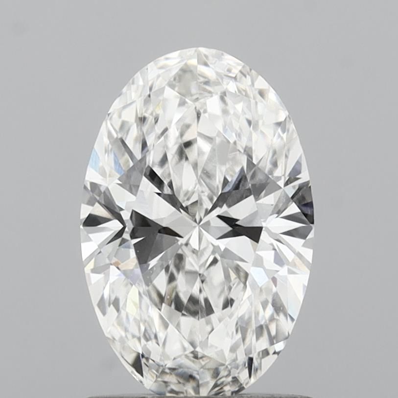1.00 Carat F-VS1 Oval Lab Diamond