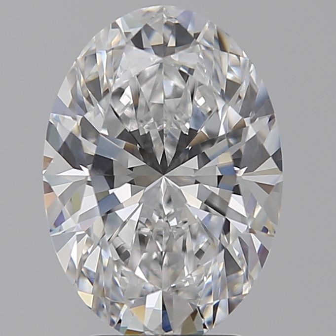 3.58 Carat D-VVS1 Oval Lab Diamond