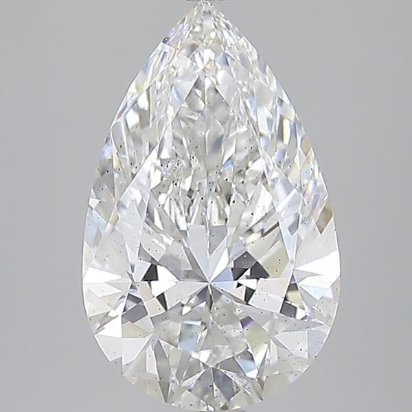 5.09 Carat E-SI1 Pear Lab Diamond