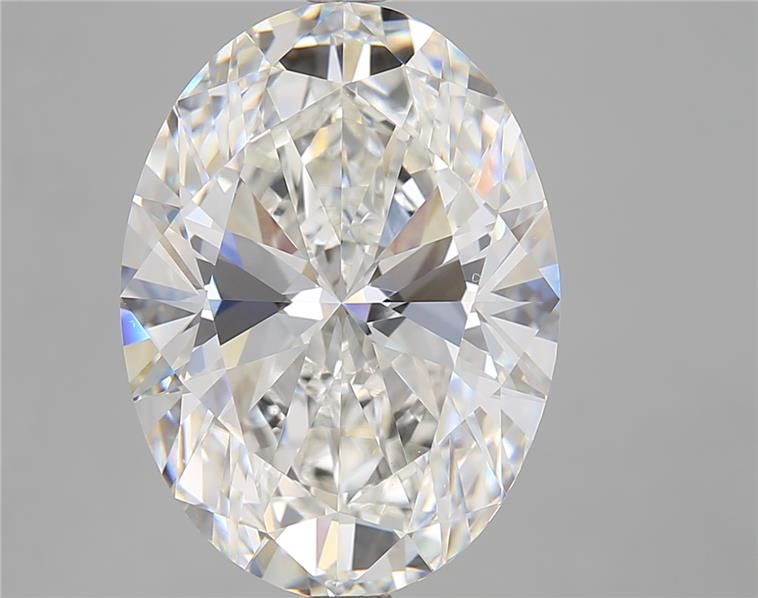 10.00 Carat E VVS2 Oval Lab Diamond