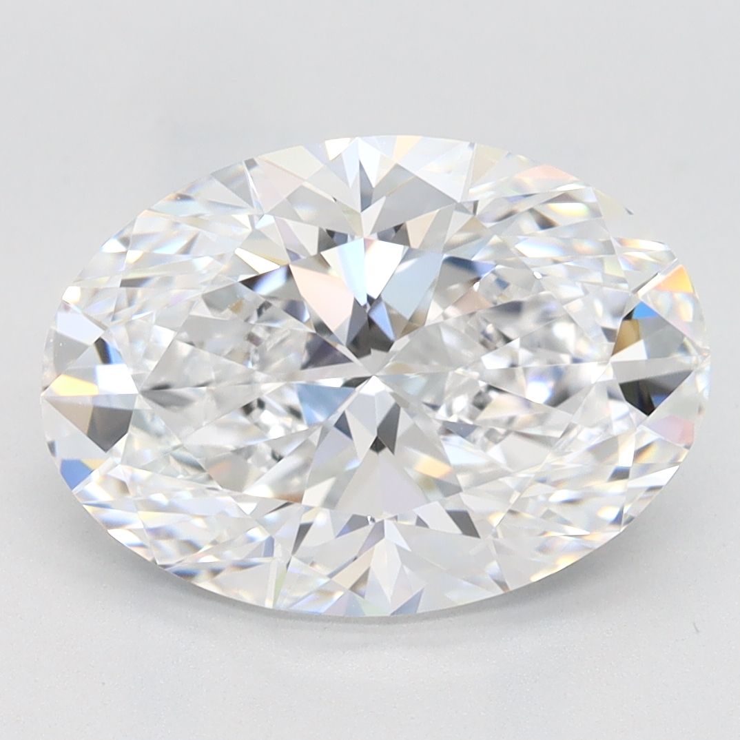 3.35 Carat D-VVS1 Oval Lab Diamond