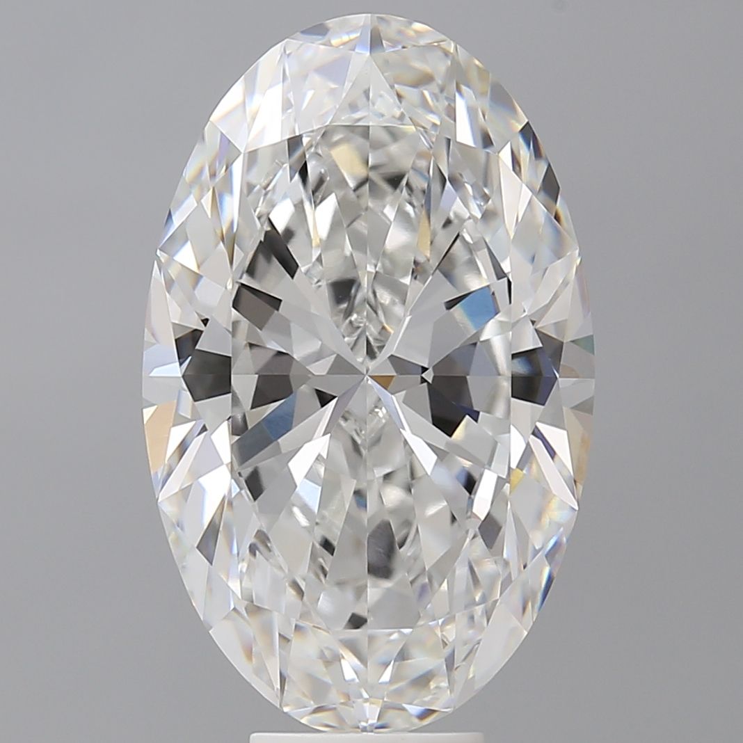 9.09 Carat E-VVS1 Oval Lab Diamond