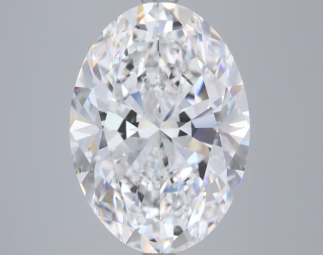 7.03 Carat E-VS2 Oval Lab Diamond