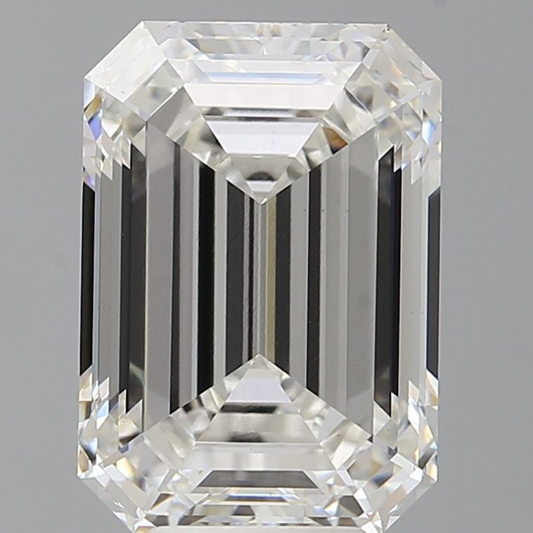 6.59 Carat E-VVS2 Emerald Lab Diamond