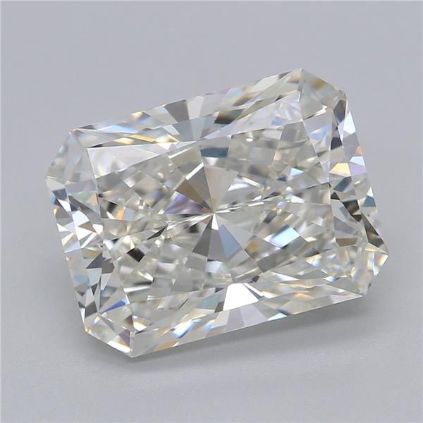 3.54 Carat H VVS2 Radiant Lab Diamond