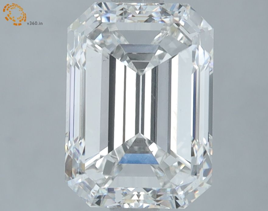 3.00 Carat F-VS1 Emerald Lab Diamond