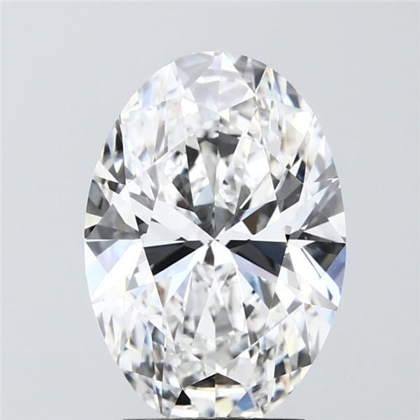 3.04 Carat E-VVS2 Oval Lab Diamond
