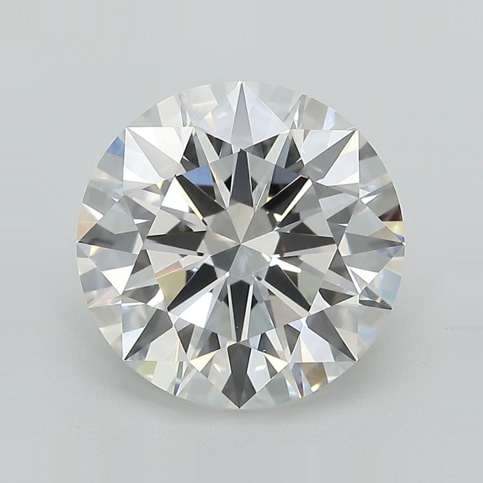 4.8 Carat F-VVS2 Round Lab Diamond
