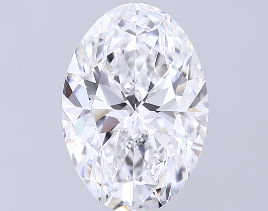 4.51 Carat D-IF Oval Lab Diamond