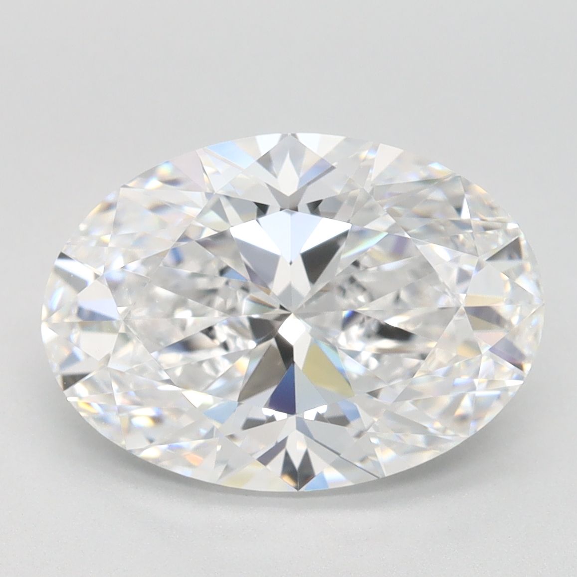 3.35 Carat D-IF Oval Lab Diamond