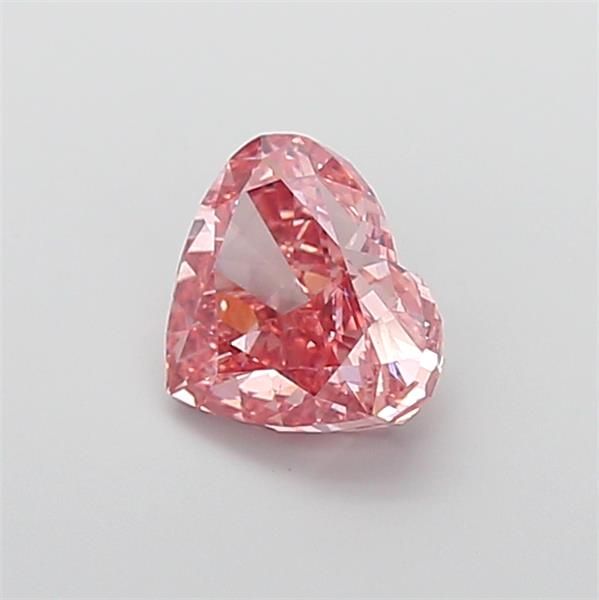 3.02 Carat Pink VS1 Heart Lab Diamond