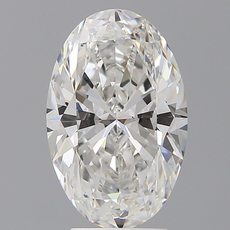 4.09 Carat E-VVS2 Oval Lab Diamond