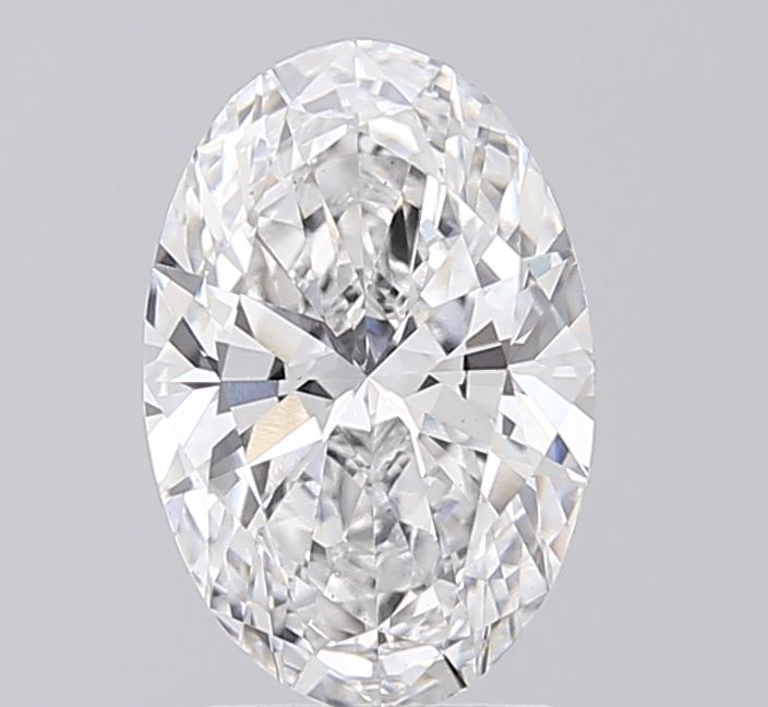 2.02 Carat F-VVS2 Oval Lab Diamond