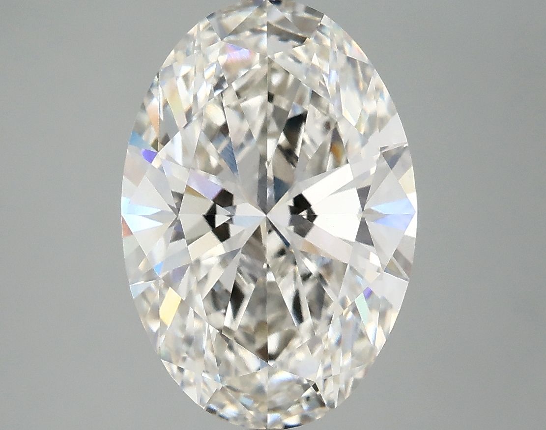 3.85 Carat G-VS1 Oval Lab Diamond