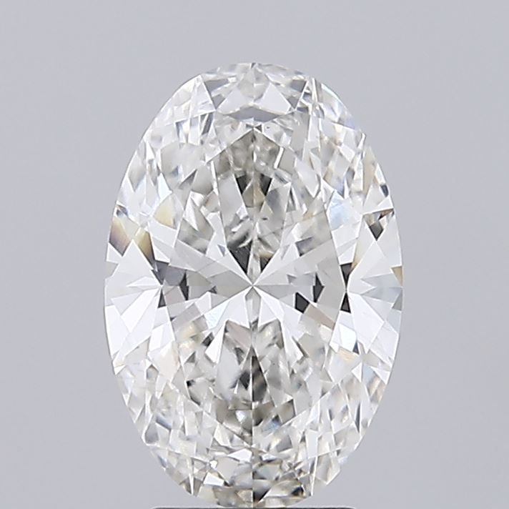 2.96 Carat G-VS1 Oval Lab Diamond