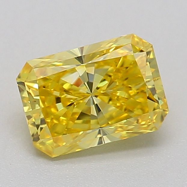 0.50 Carat Radiant Cut Fancy Yellow