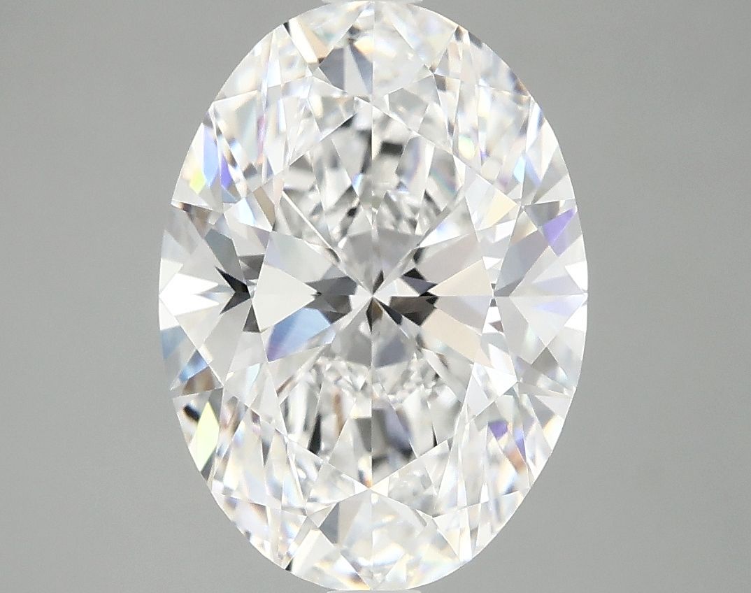 3.98 Carat D-VVS2 Oval Lab Diamond