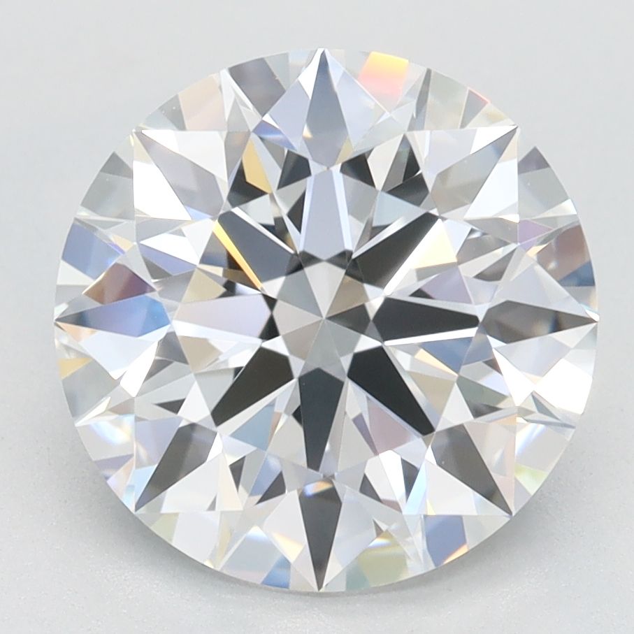 2.97 Carat D-VVS1 Round Lab Diamond