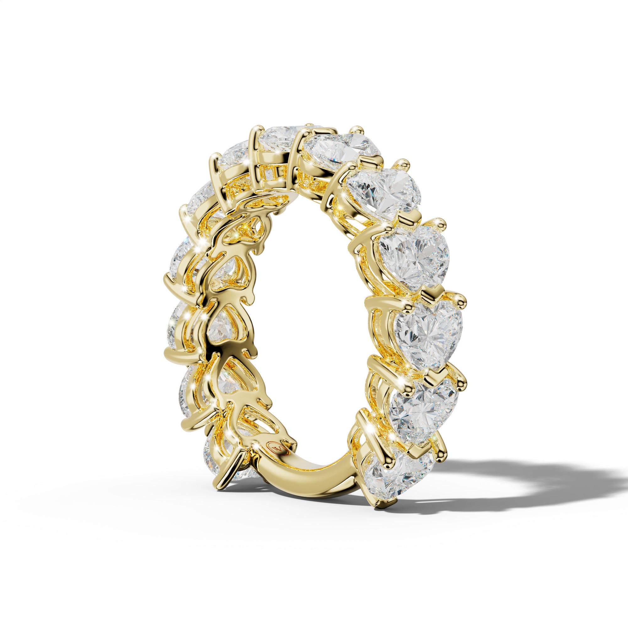6.0 Carat East West Heart Diamond Anniversary Band