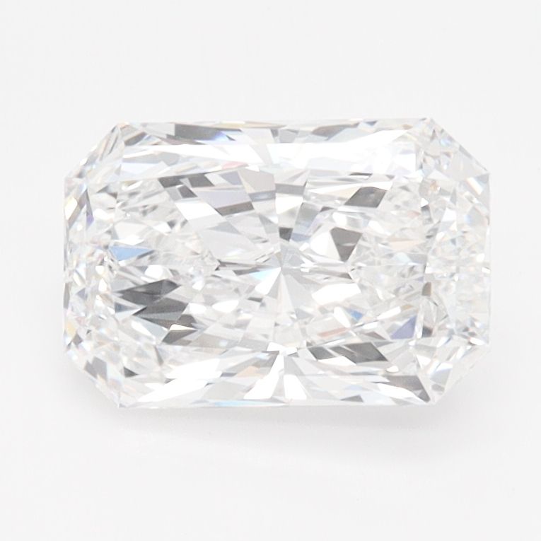 1.50 Carat D-IF Radiant Lab Diamond