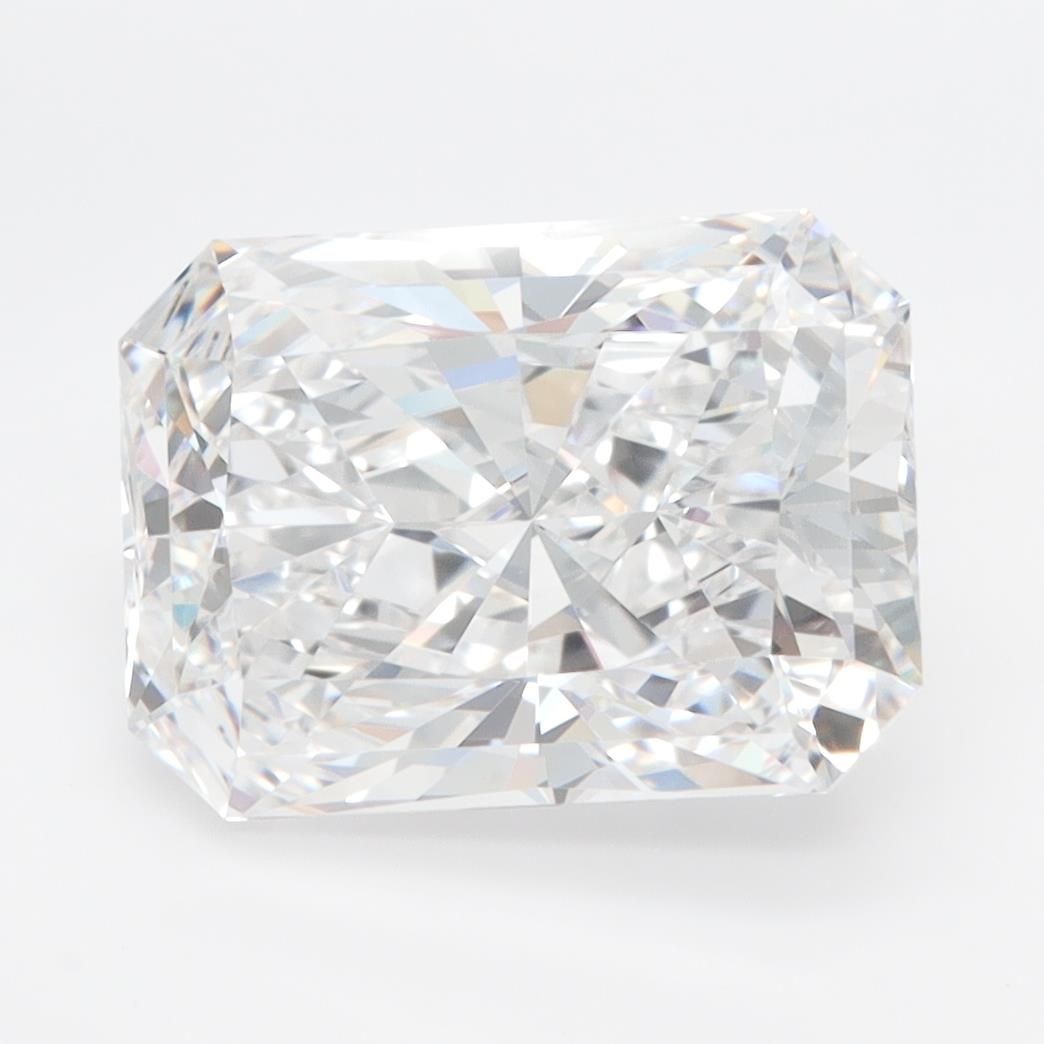 4.00 Carat D-IF Radiant Lab Diamond