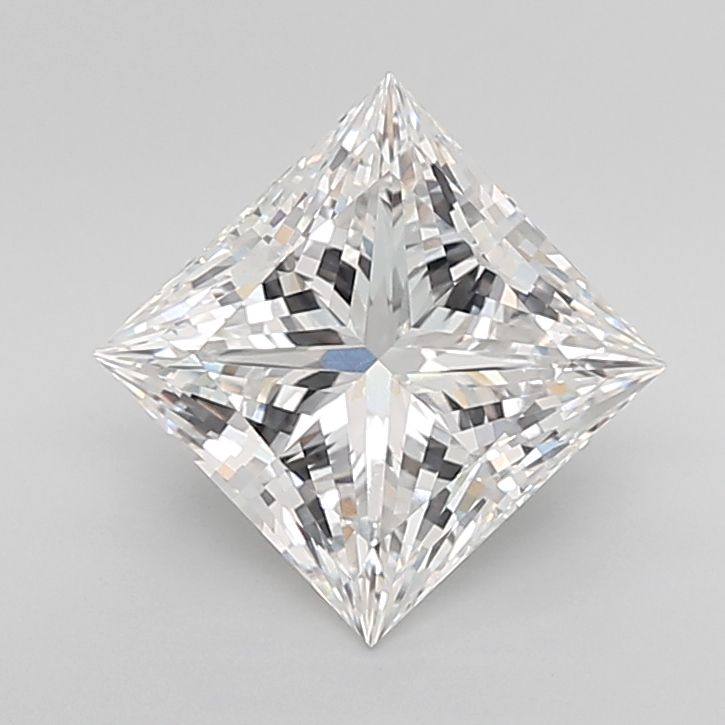 4.06 Carat E-VVS2 Princess Lab Diamond