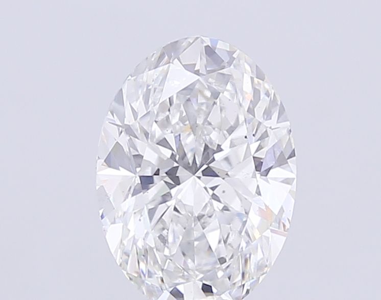 5.30 Carat F-VS2 Oval Lab Diamond