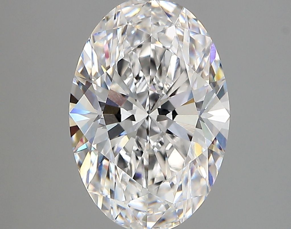 3.01 Carat D-VVS2 Oval Lab Diamond