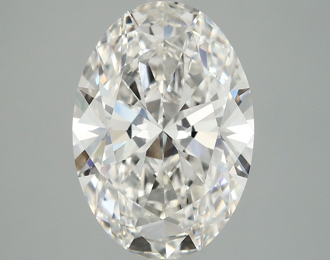 4.07 Carat F-VS1 Oval Lab Diamond