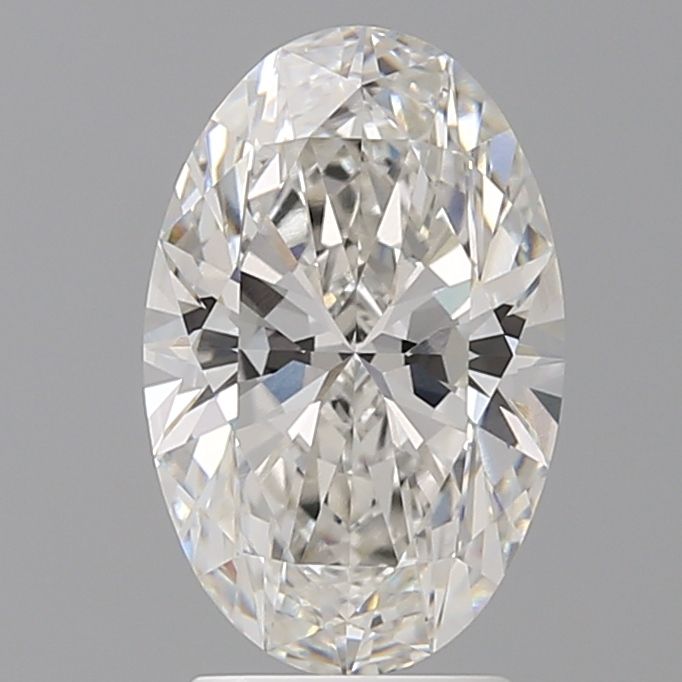 2.58 Carat F-VVS1 Oval Lab Diamond