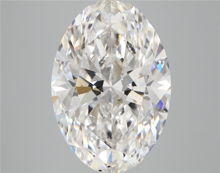 4.75 Carat F-SI1 Oval Lab Diamond