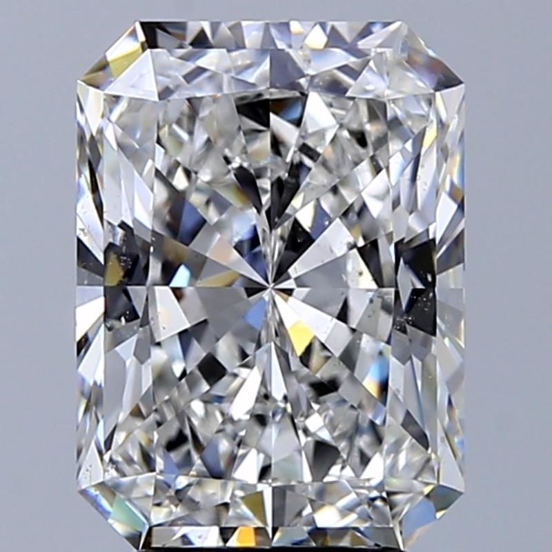 3.52 Carat E-SI1 Radiant Cut Diamond