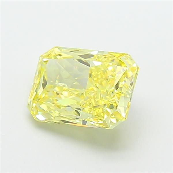 3.02 Carat Radiant Cut Fancy Yellow