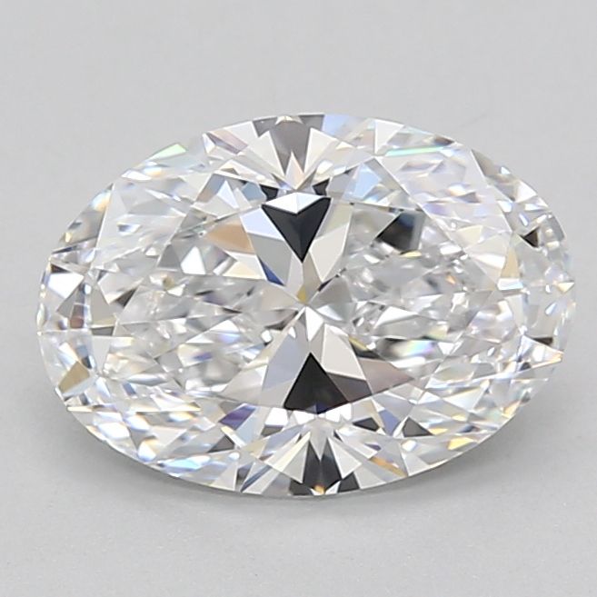 2.56 Carat D-VVS1 Oval Lab Diamond