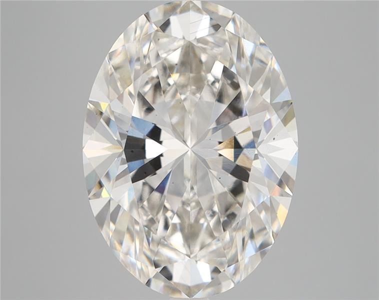 5.08 Carat H-VS2 Oval Lab Diamond