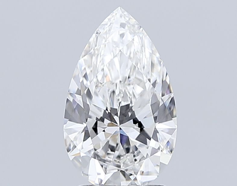 3.05 Carat F-VS1 Pear Lab Diamond