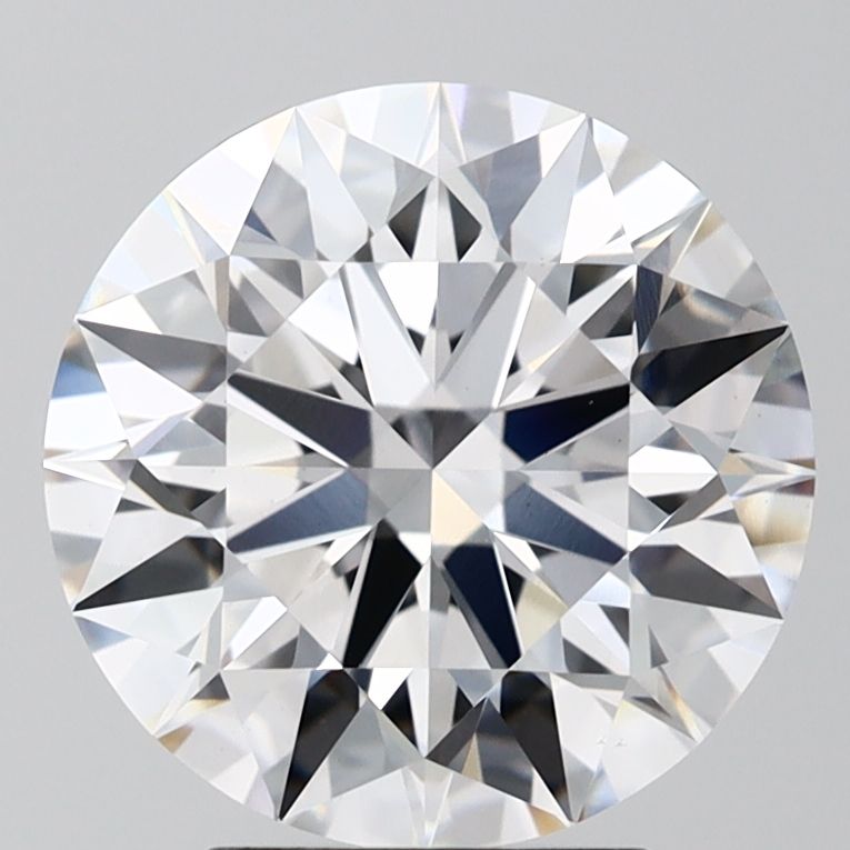 3.90 Carat D-VVS2 Round Lab Diamond