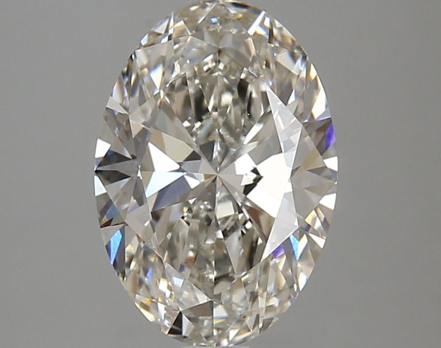 2.91 Carat H-VVS2 Oval Lab Diamond