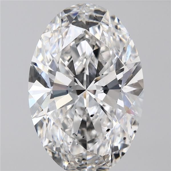 4.08 Carat E-SI1 Oval Lab Diamond