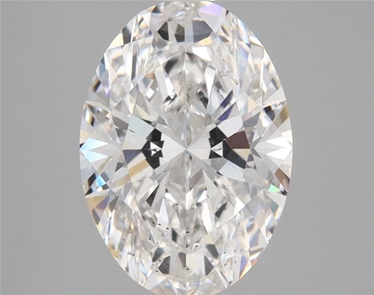 2.51 Carat E-SI1 Oval Lab Diamond
