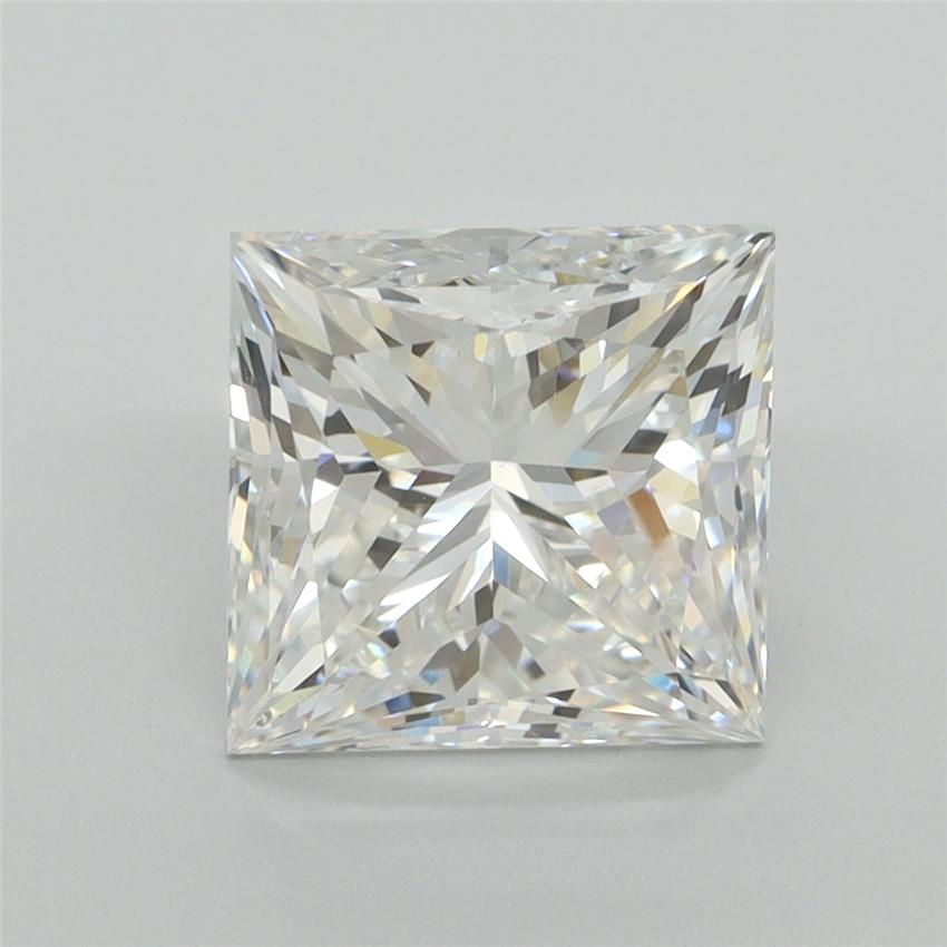 3.15 Carat E VVS2 Princess Lab Diamond
