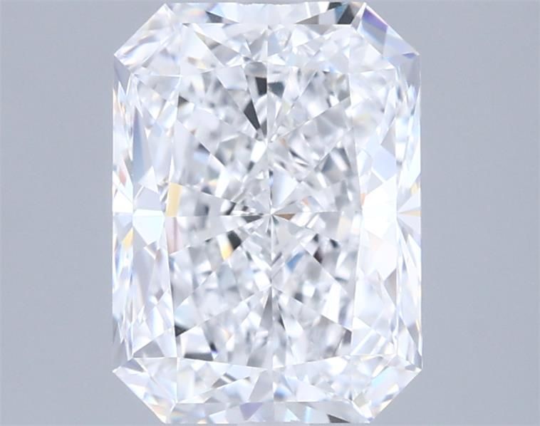 2.00 Carat D-IF Radiant Lab Diamond