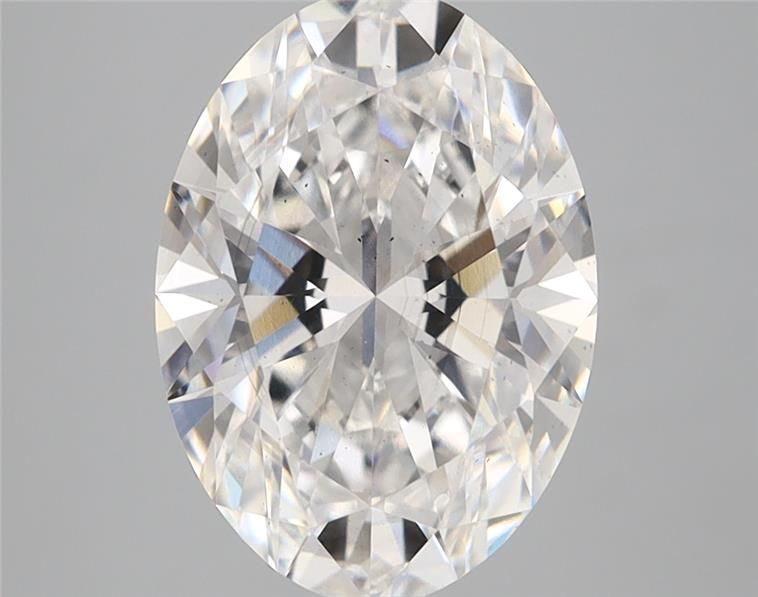 3.06 Carat E-SI1 Oval Lab Diamond