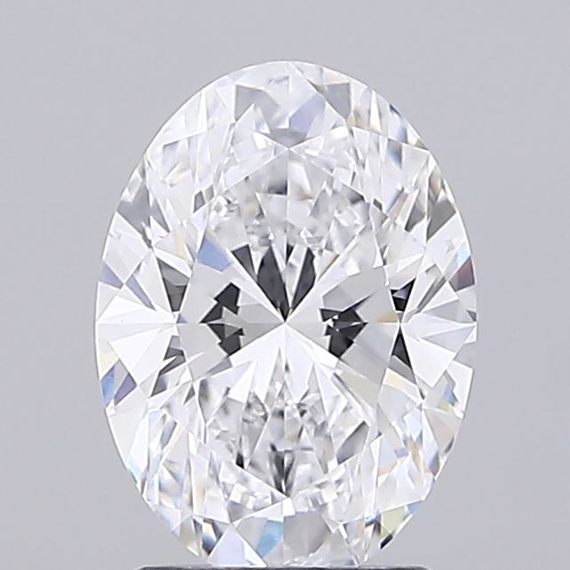 2.01 Carat D-VVS2 Oval Lab Diamond